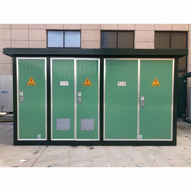九江1600KVA欧式箱式变压器